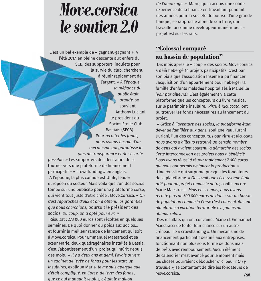 Corse Matin — 6 juin 2018